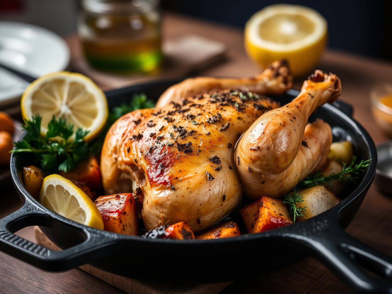 Lemon Herb Roast Chicken